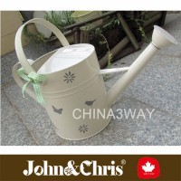 decorative metal galvanized zinc watering can