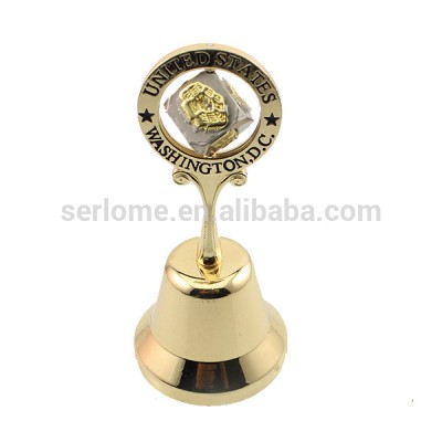 Gold Plating Tourism Souvenirs Art Crafts Dinner Bell