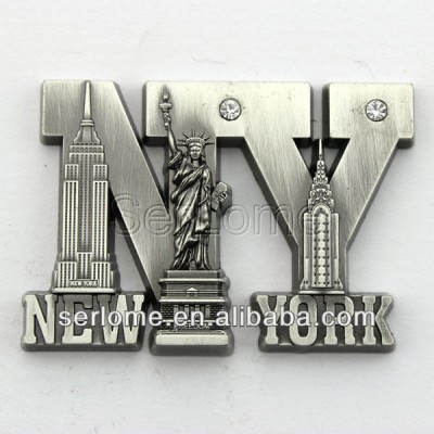 Custom Metal New York Magnet Souvenir